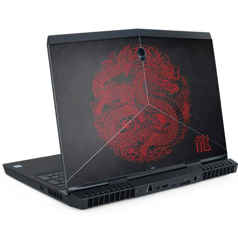 Red Dragon Dell Alienware Skin